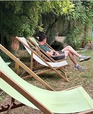 Visite pique-nique : Sieste au jardin_Avignon