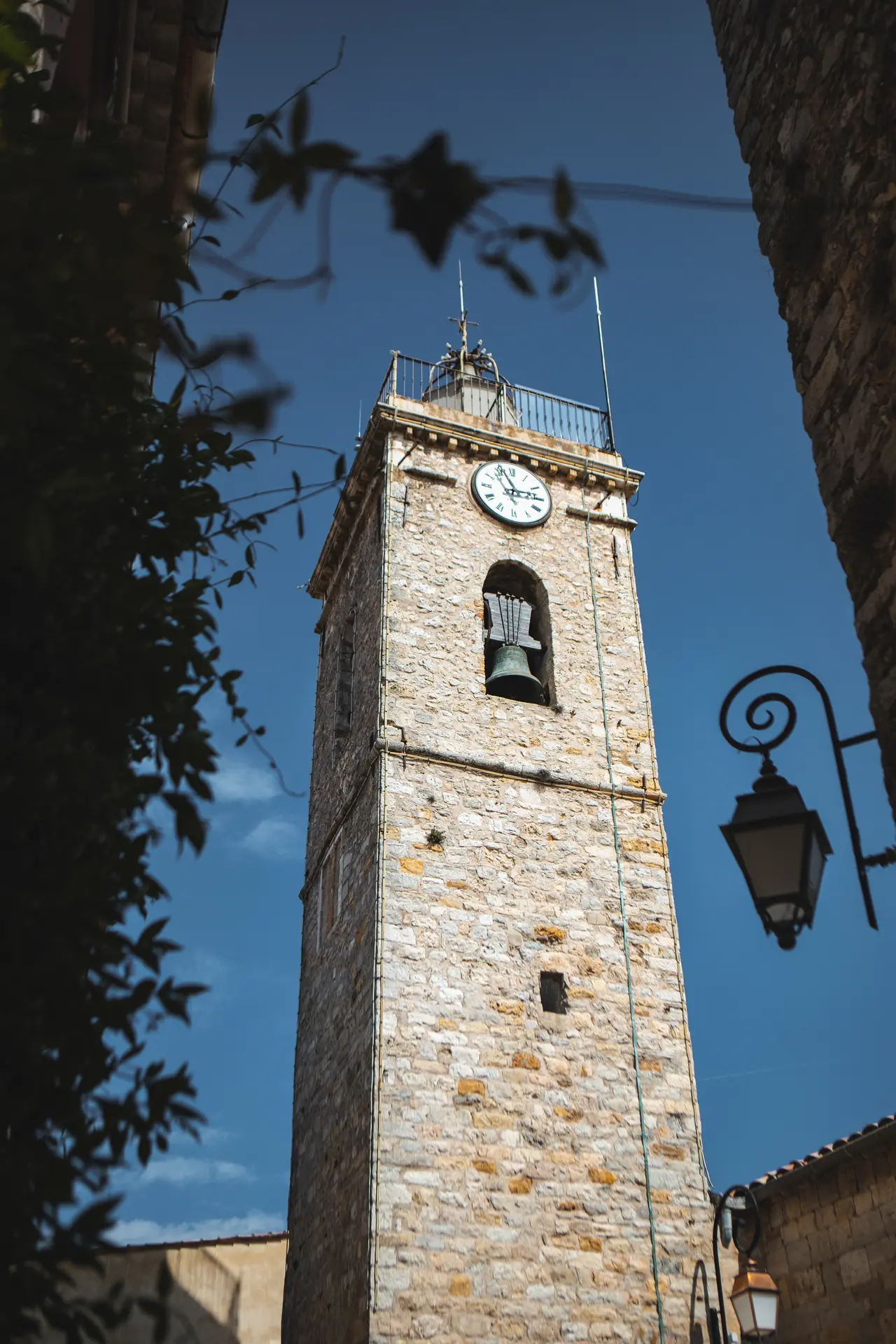 Clocher de l'Eglise Saint Jacques le Majeur à Mougins