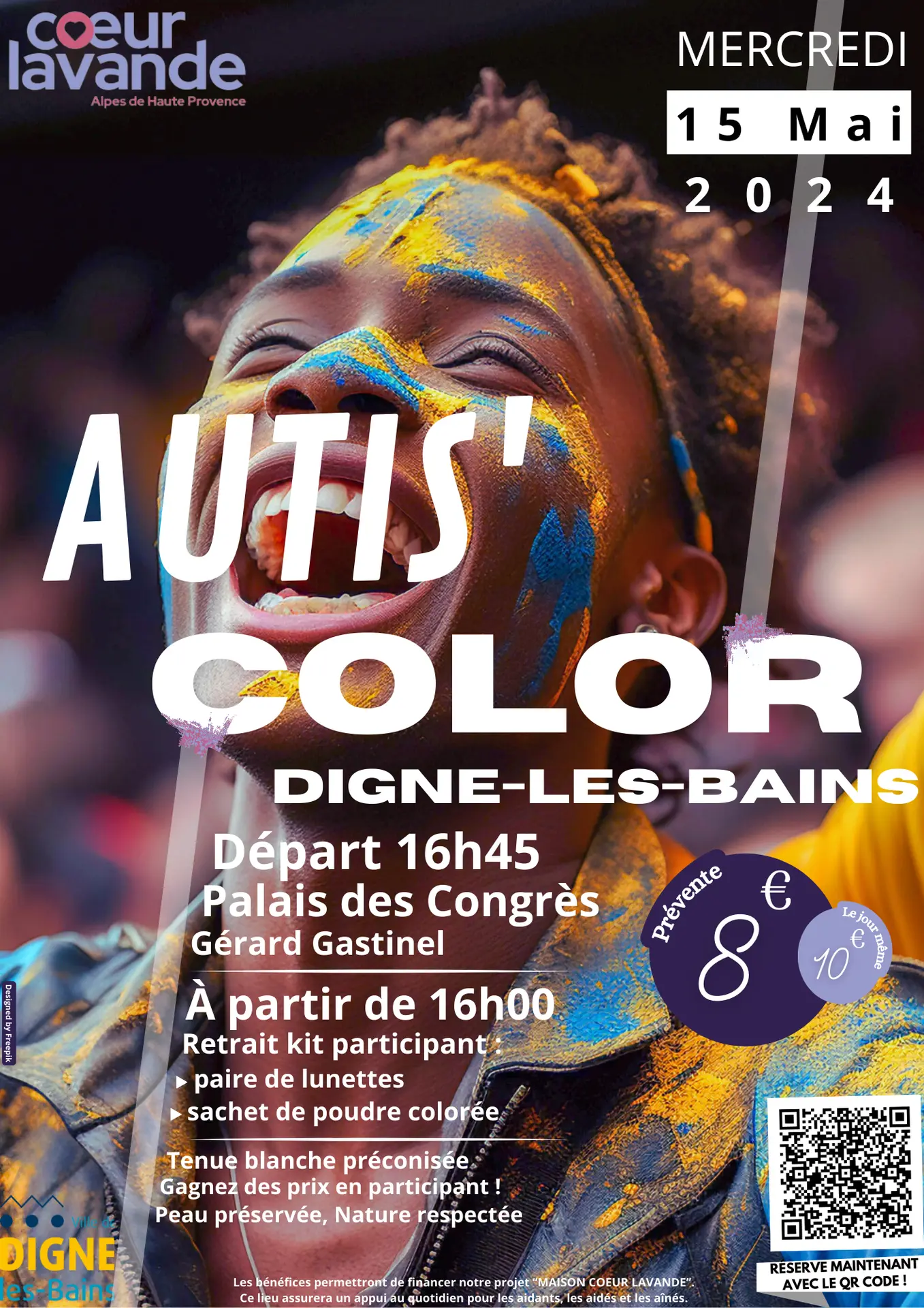 Affiche Autis' Color Run