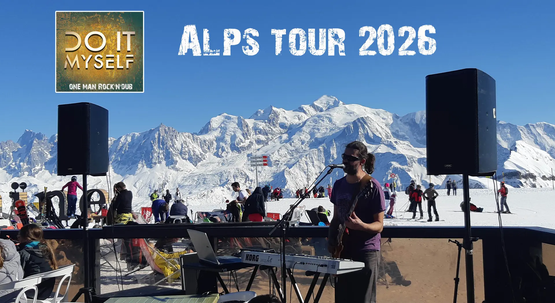 Concert au  Front de neige_Saint-Michel-de-Chaillol