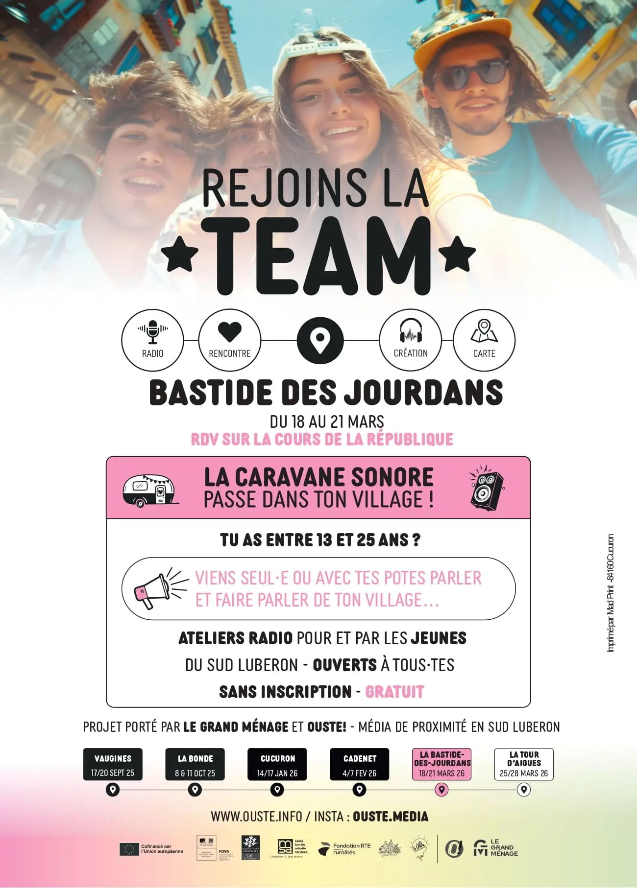 Caravane sonore  à La Bastide des Jourdans_La Bastide-des-Jourdans