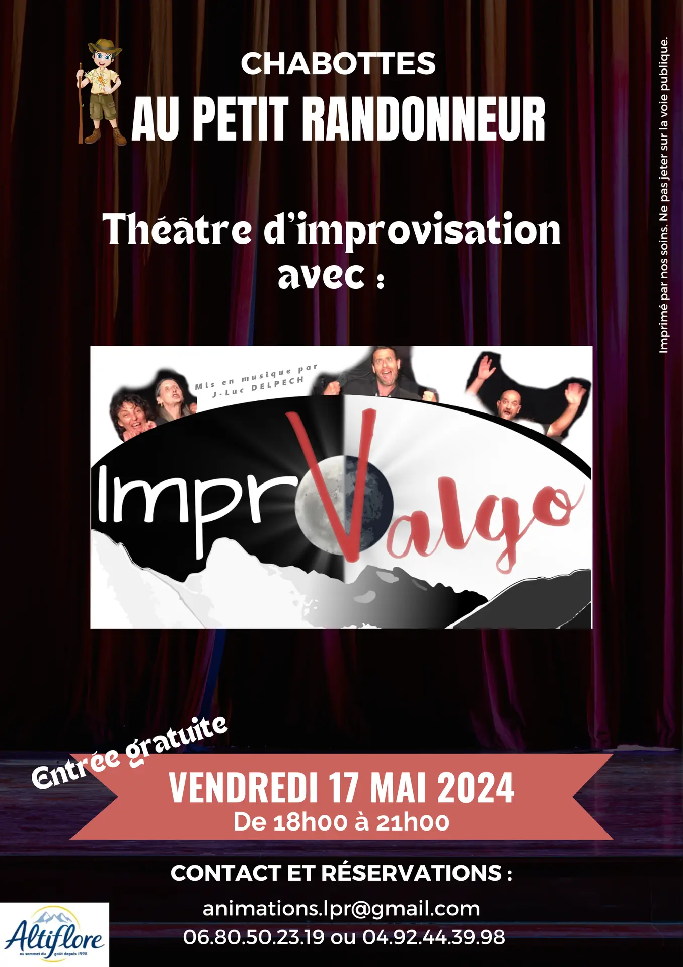 Théâtre d'improvisation au Petit Randonneur