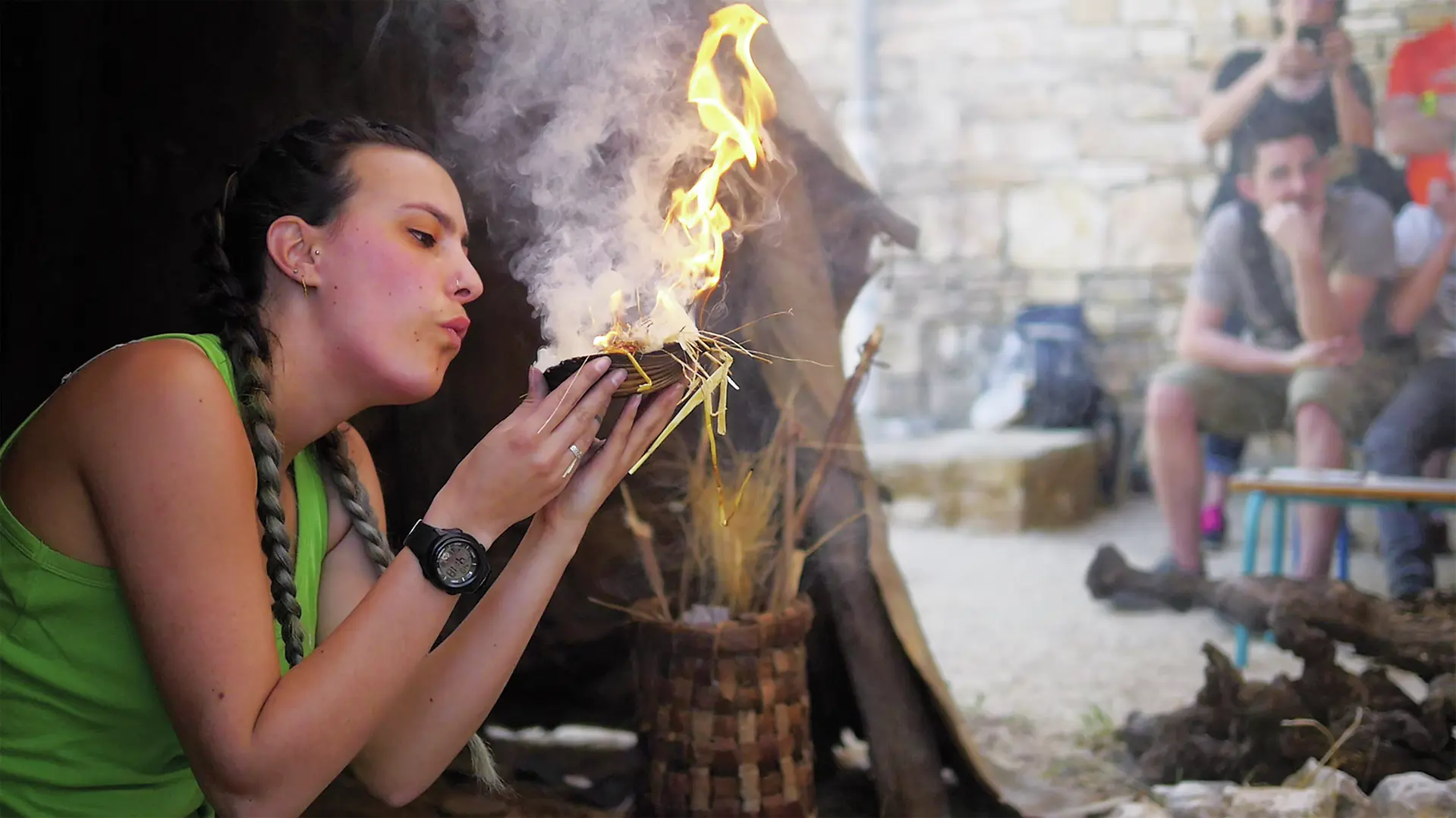 démonstration secrets du feu