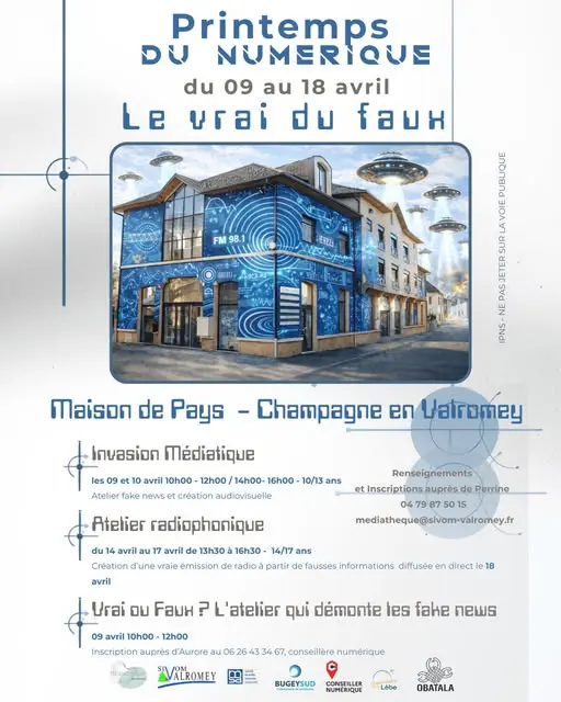 Printemps du numérique : le vrai du faux_Champagne-en-Valromey