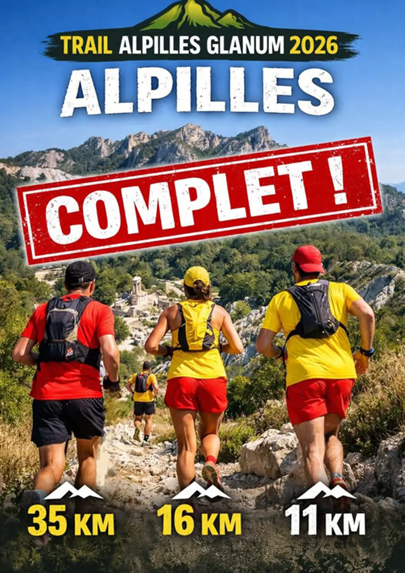 Trail de Glanum complet