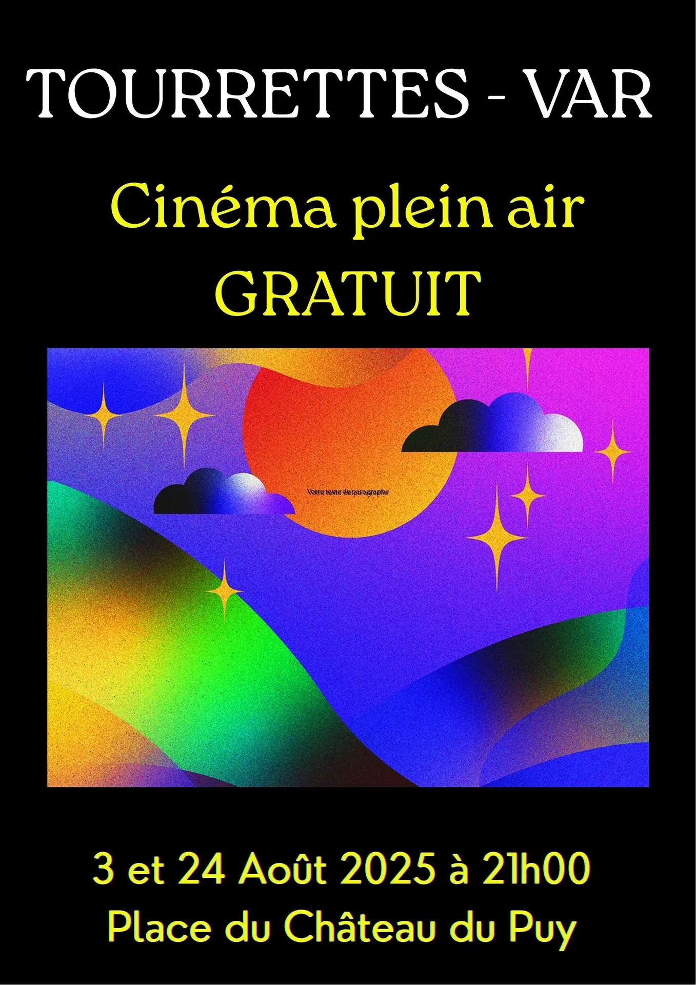 3 et 24 août