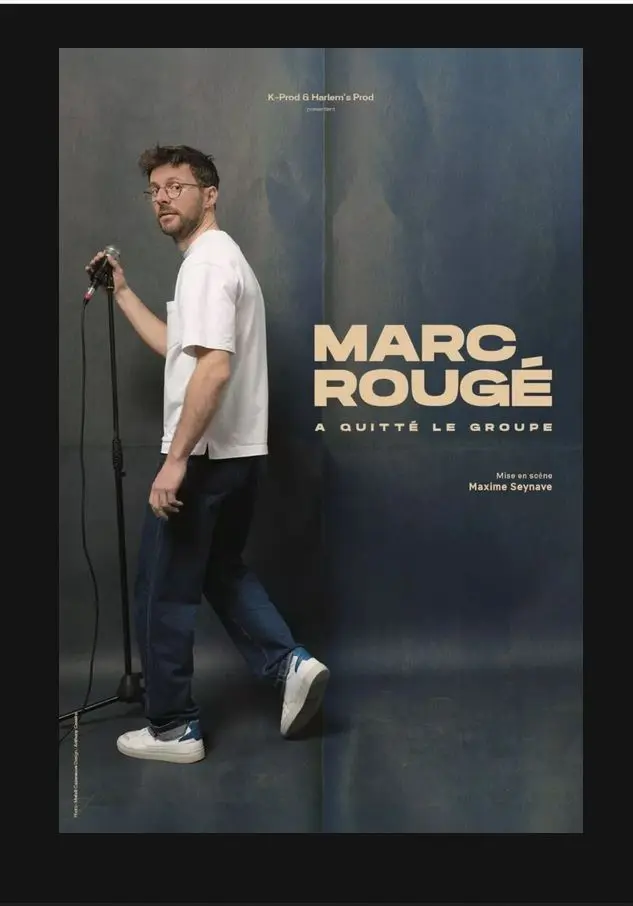 Spectacle de Marc Rougé au théâtre L'Art Dû