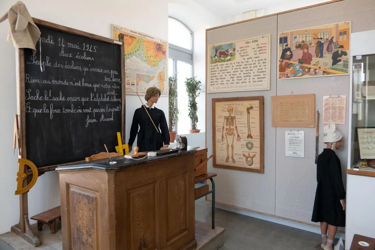 Visites libres et animations - Musée de l'école d'autrefois_Monteux