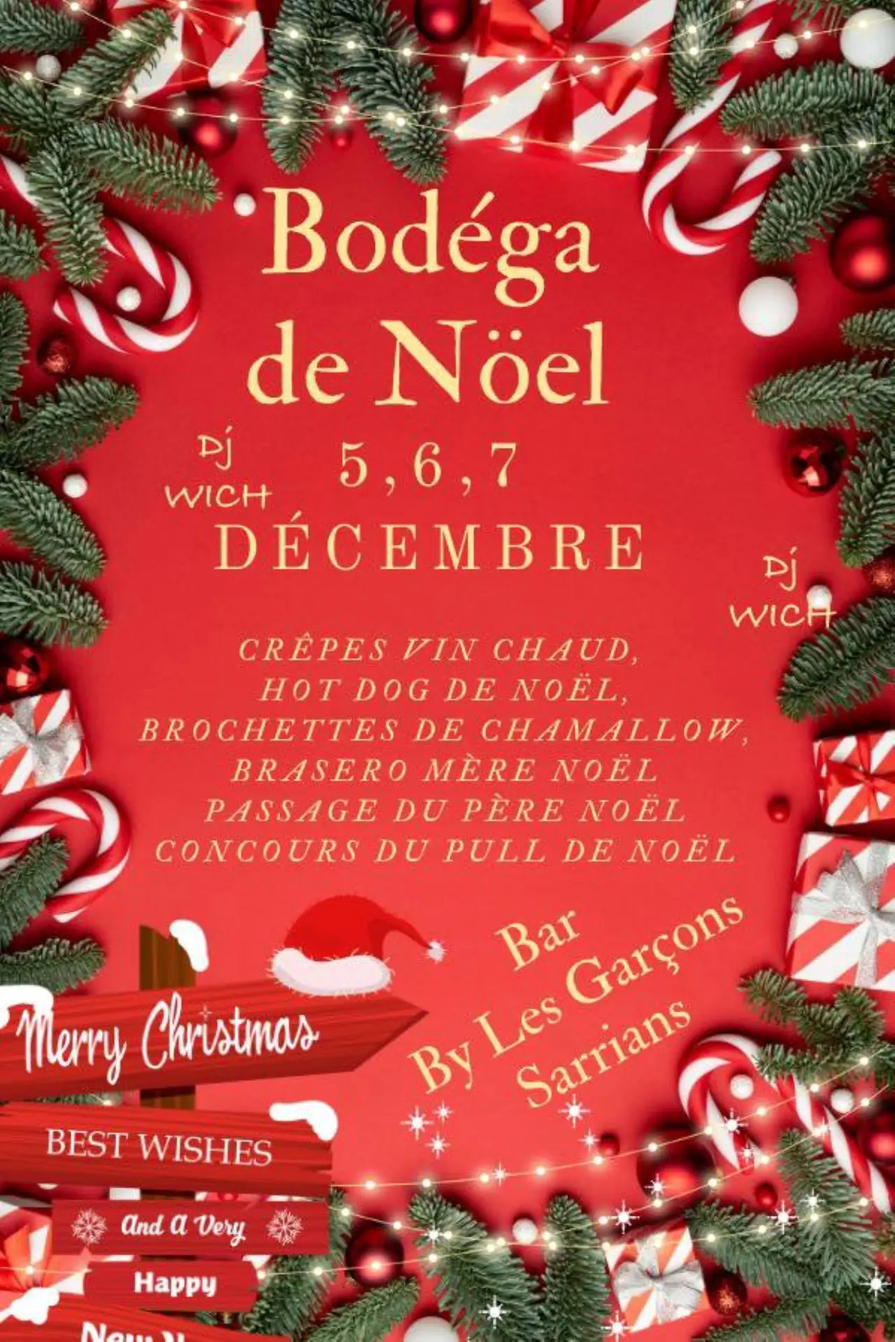 Bodéga de Noël_Sarrians