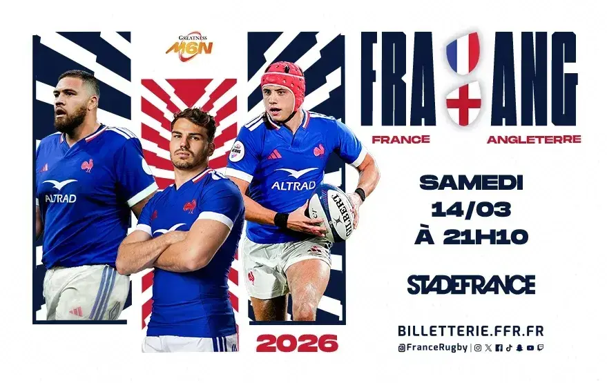 Rugby France vs Angleterre au Stade de France