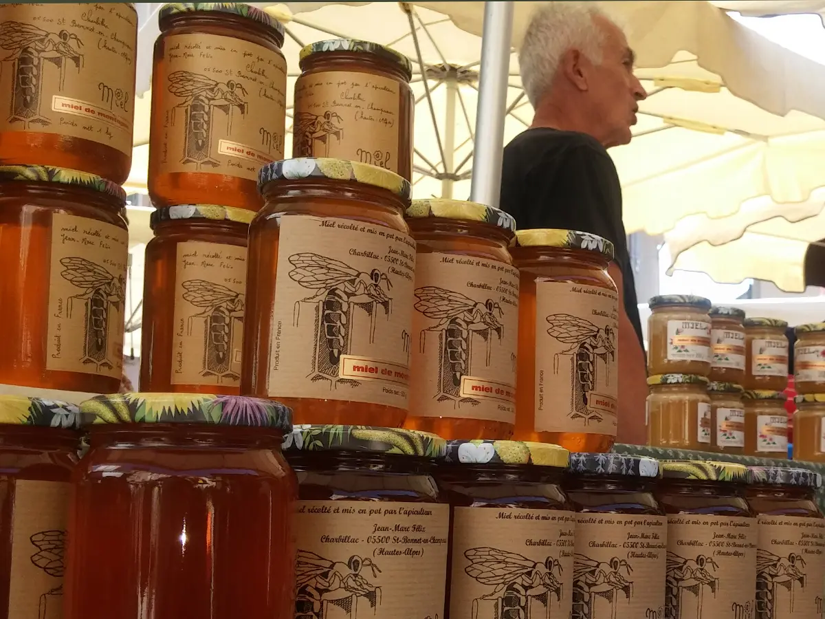 Weekly market of Saint Bonnet-en-Champsaur