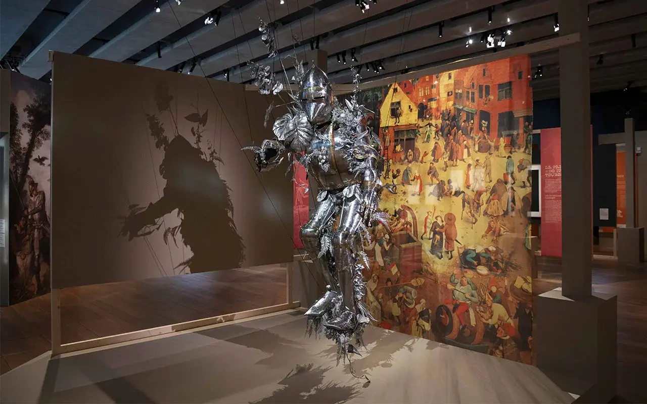 extrait scénographie exposition Don quichotte