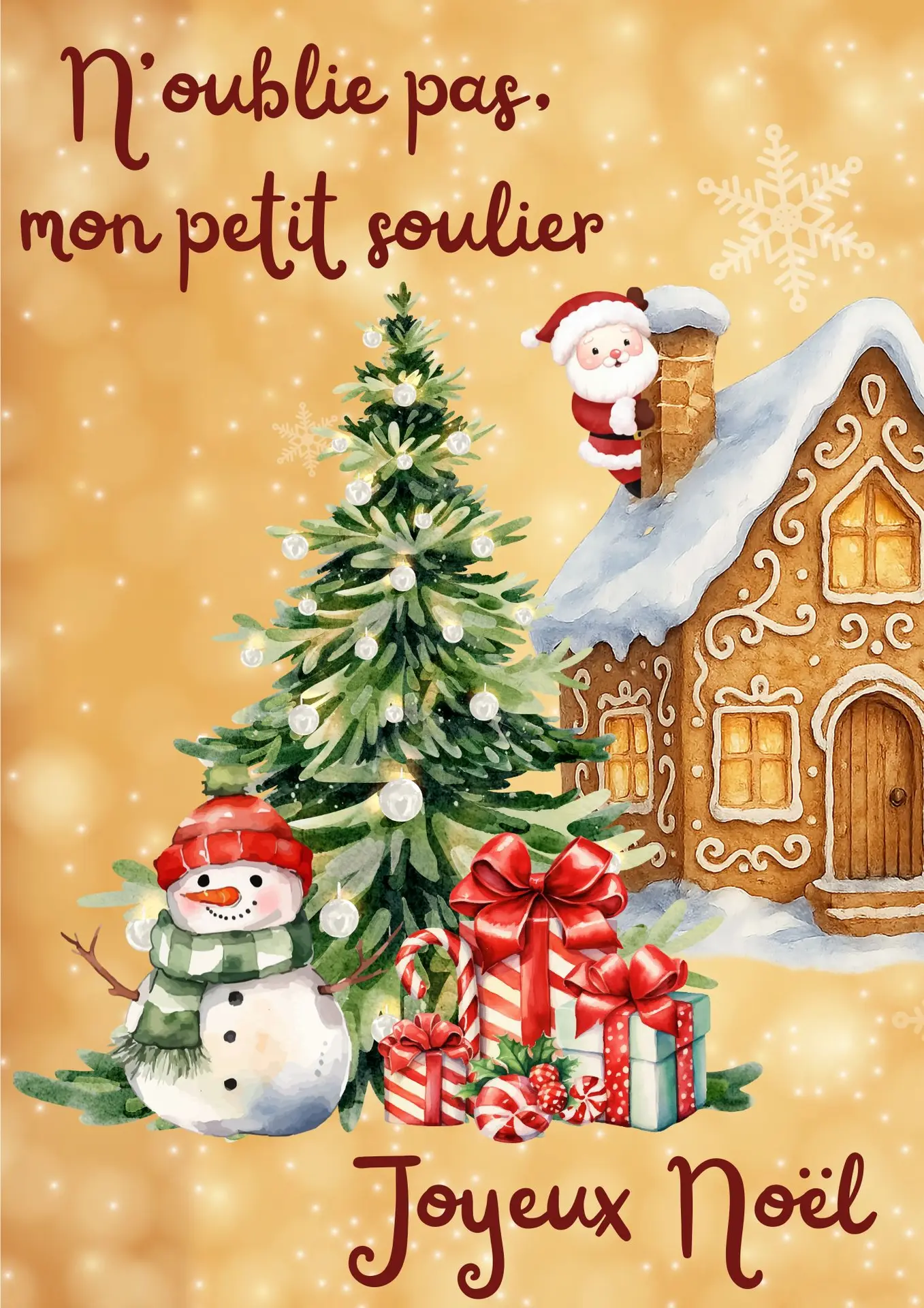 Affiche Joyeux Noël