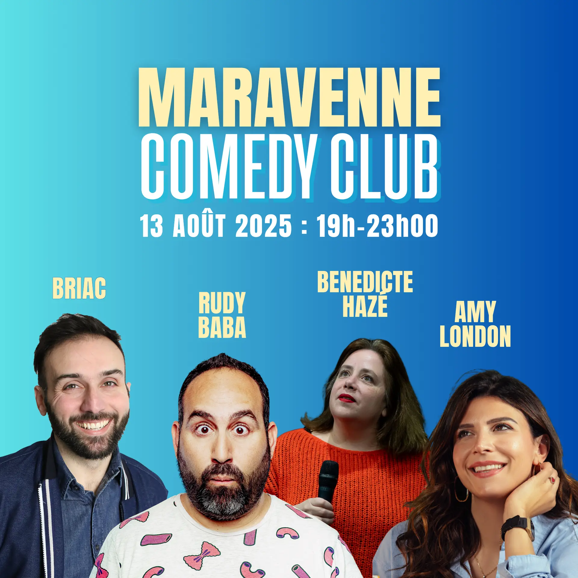 Comedy Club au Château Maravenne à La Londe