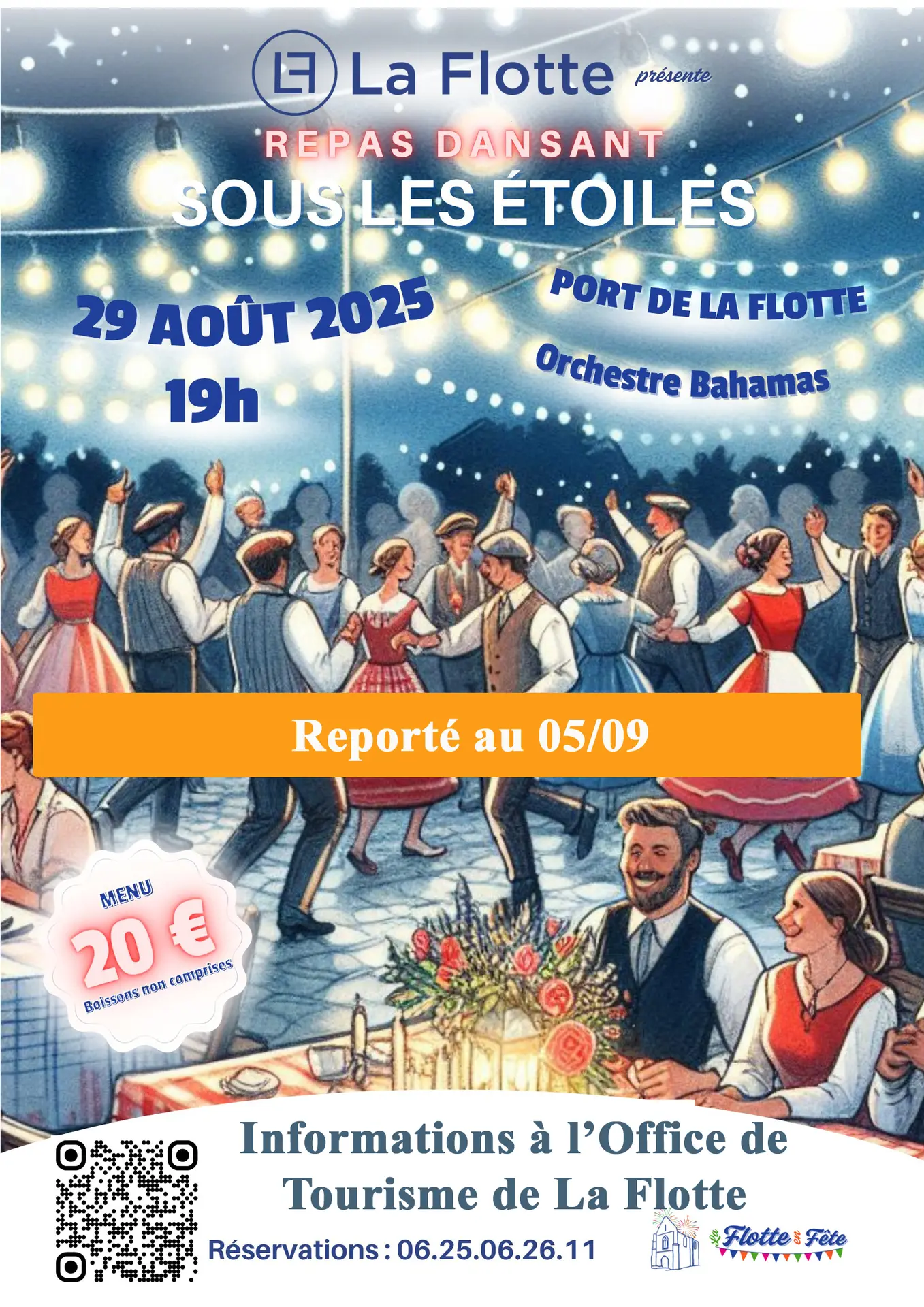Bal et repas fin de saison