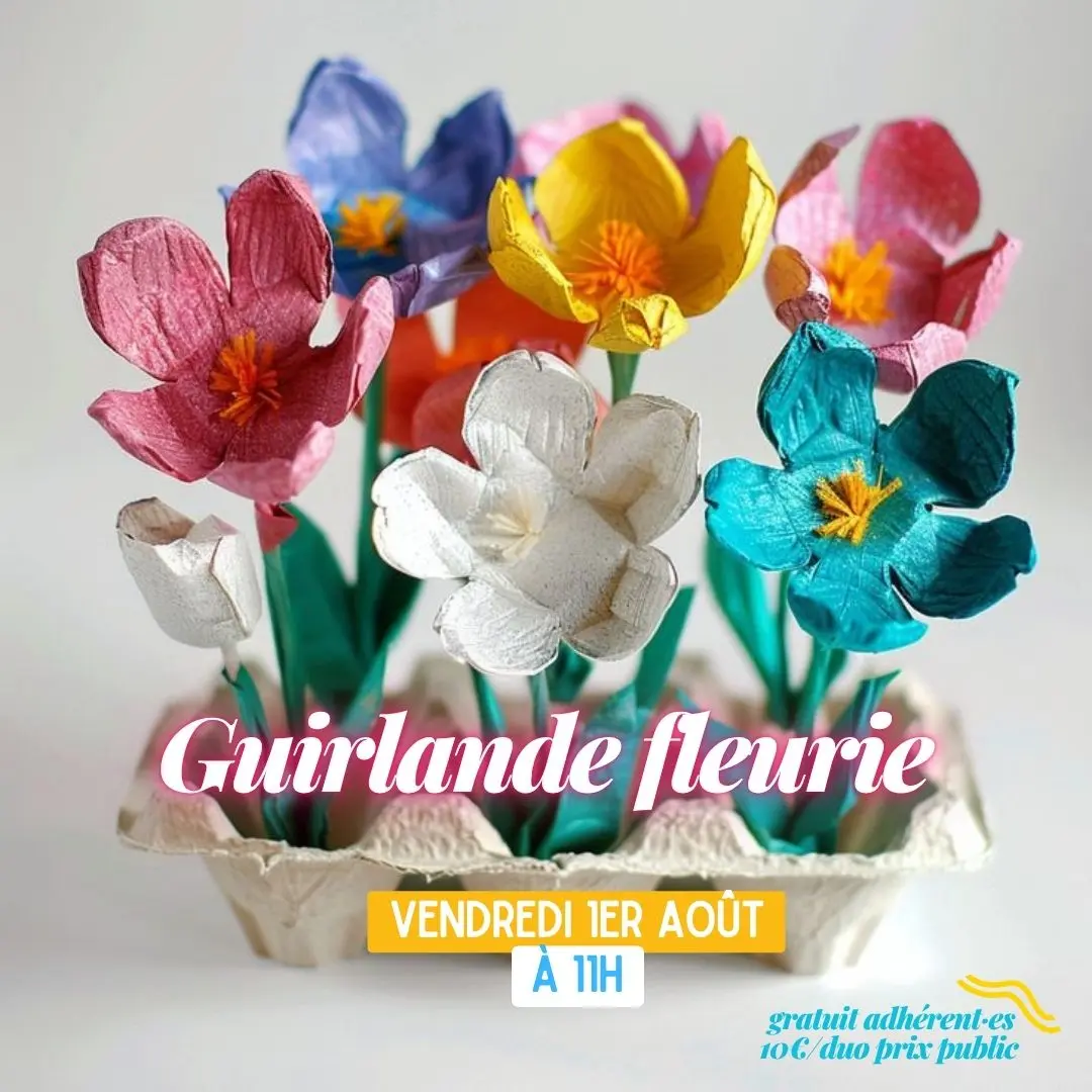 Guirlande fleurie