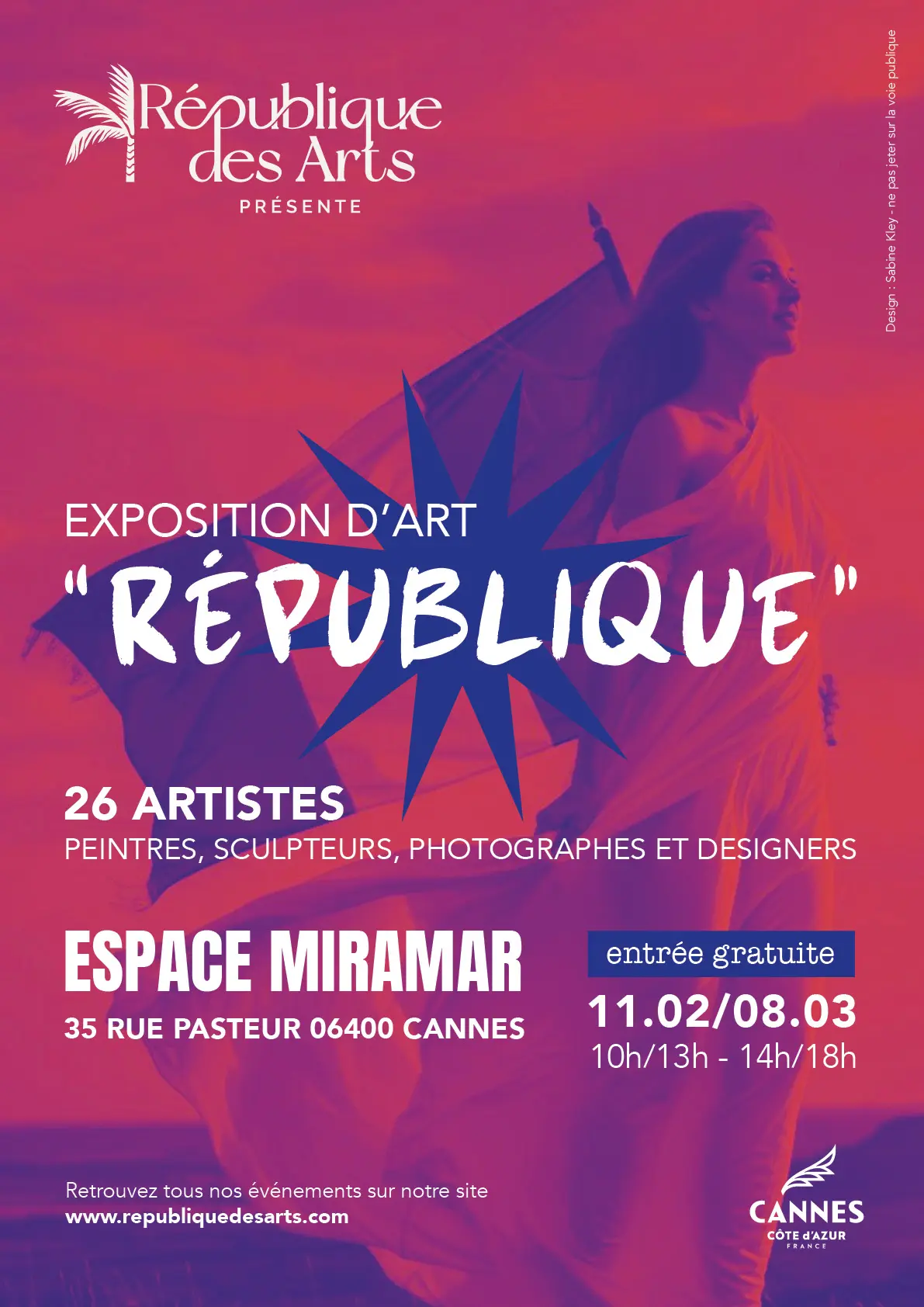Exposition de 27 artistes sur le thème République_Cannes
