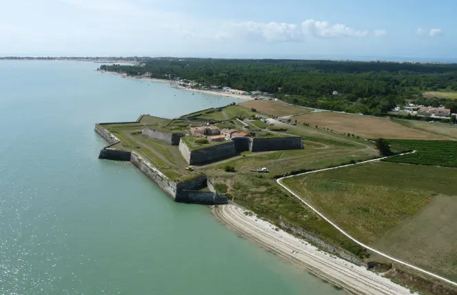 View from Fort La Prée