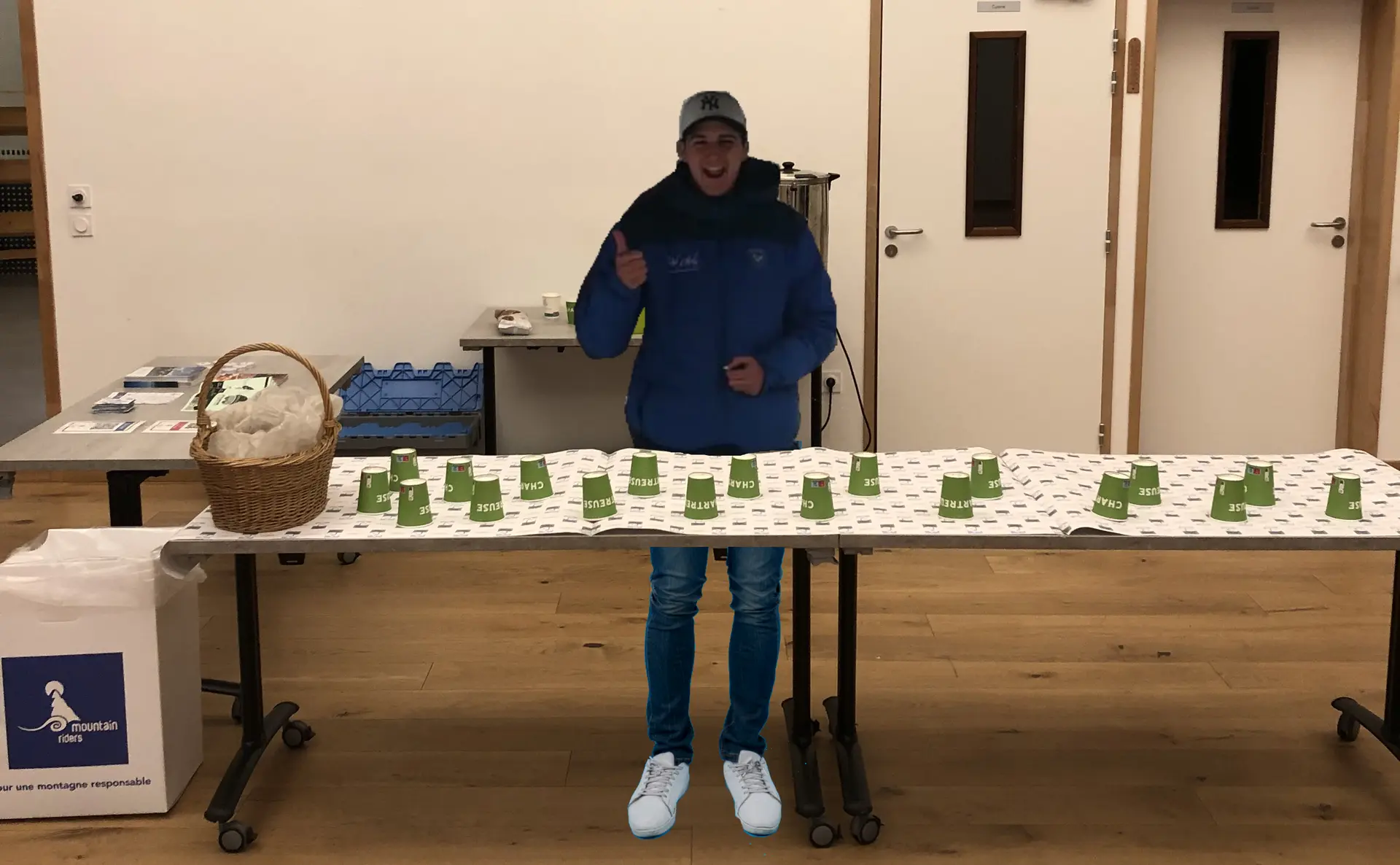 Pot de bienvenue Hiver