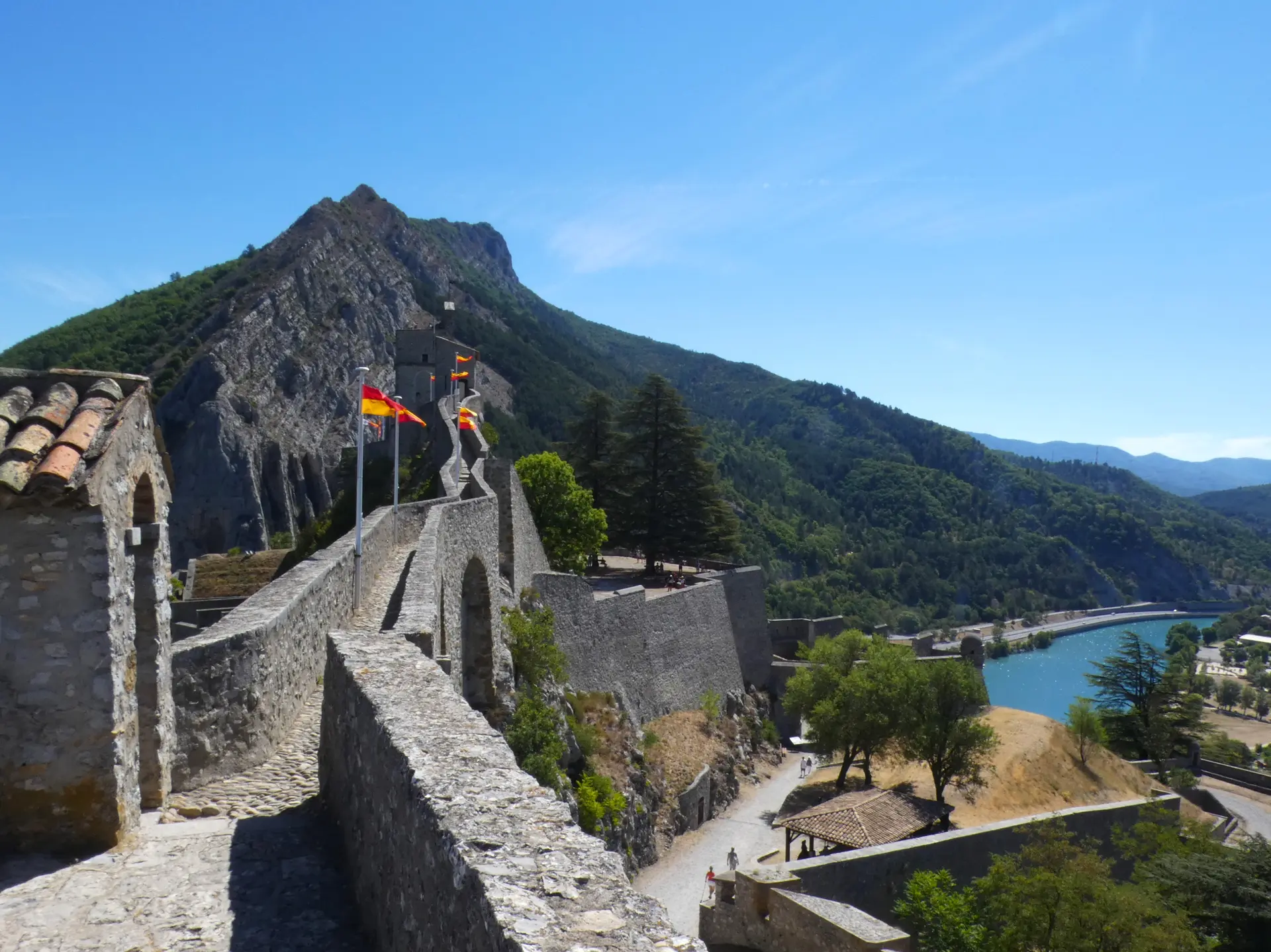 Visite de la citadelle de Sisteron