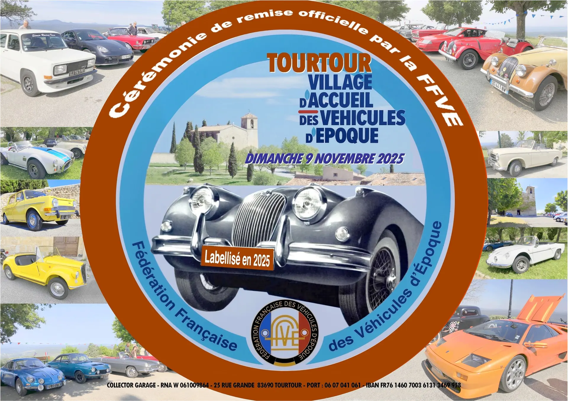 Véhicules anciens dans le ciel