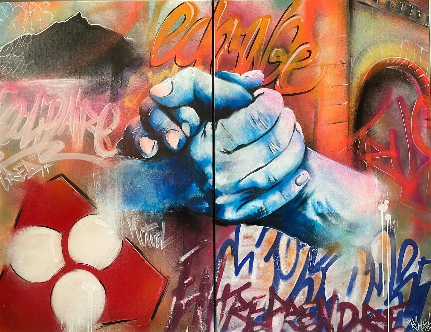 Atelier customisation avec Kime Art à Flumet - Festival Street Art