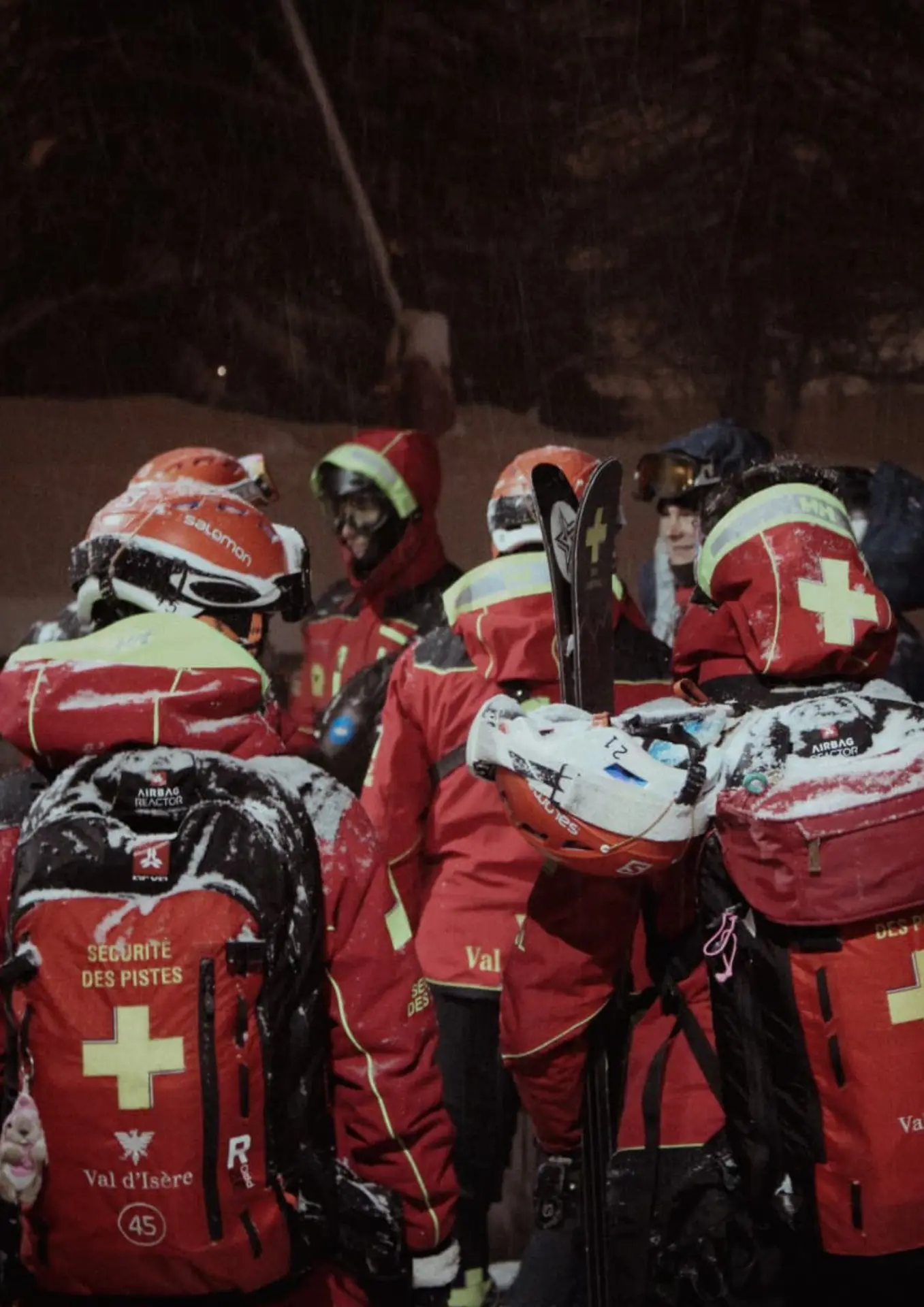 Pisteurs de Val d'Isère
