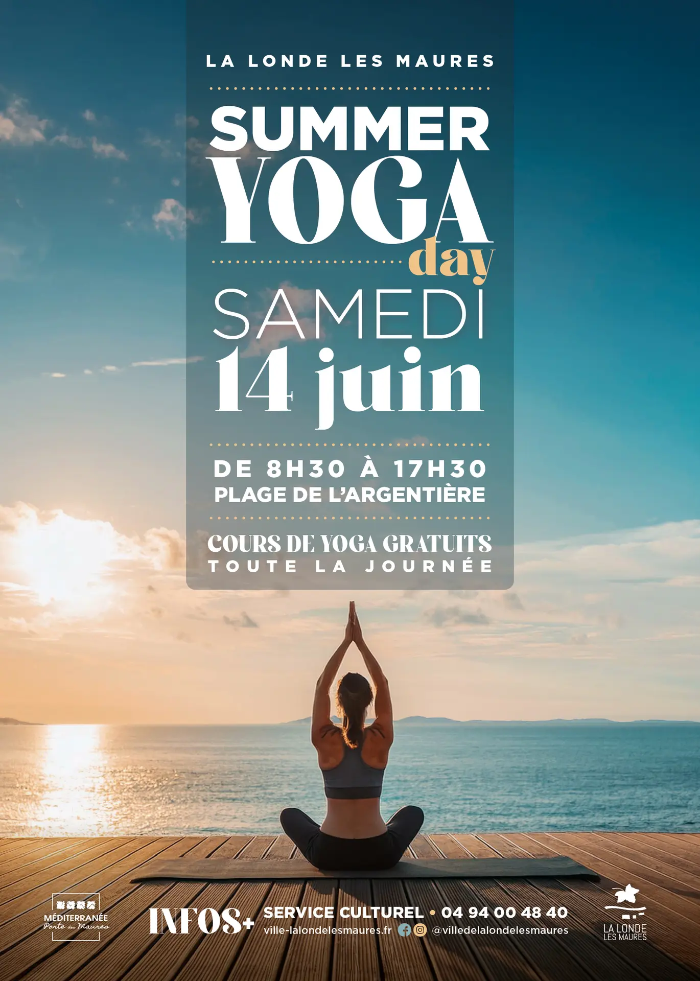 Le yoga en Méditerranée Porte des Maures