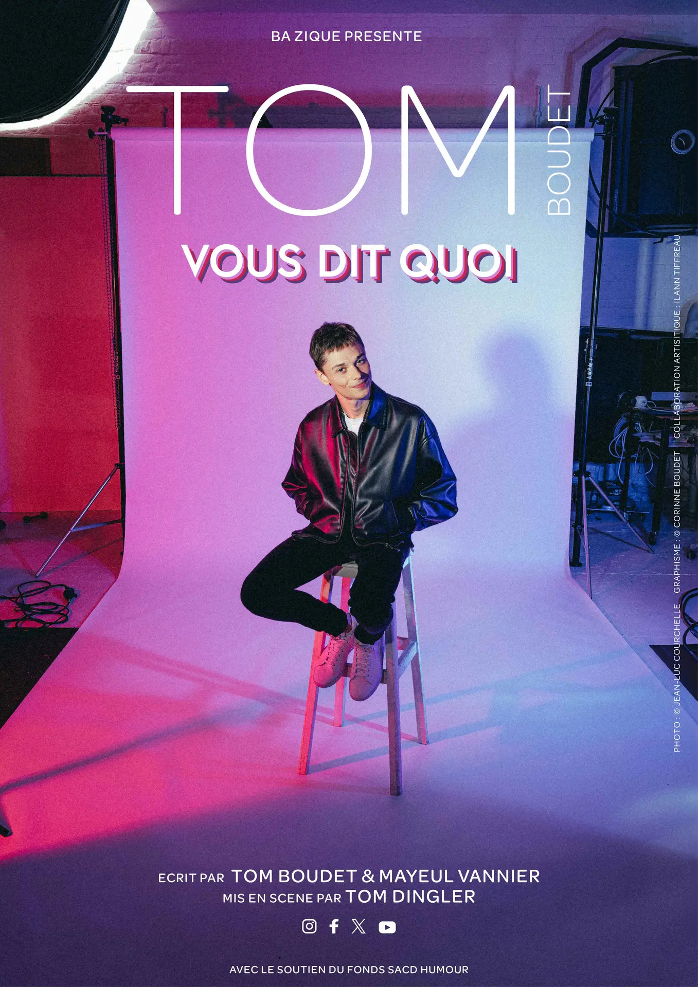 TOM BOUDET - AFFICHE SPECTACLE_réduit
