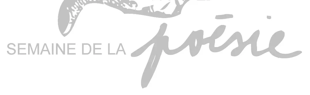 logo de la Semaine de la poésie