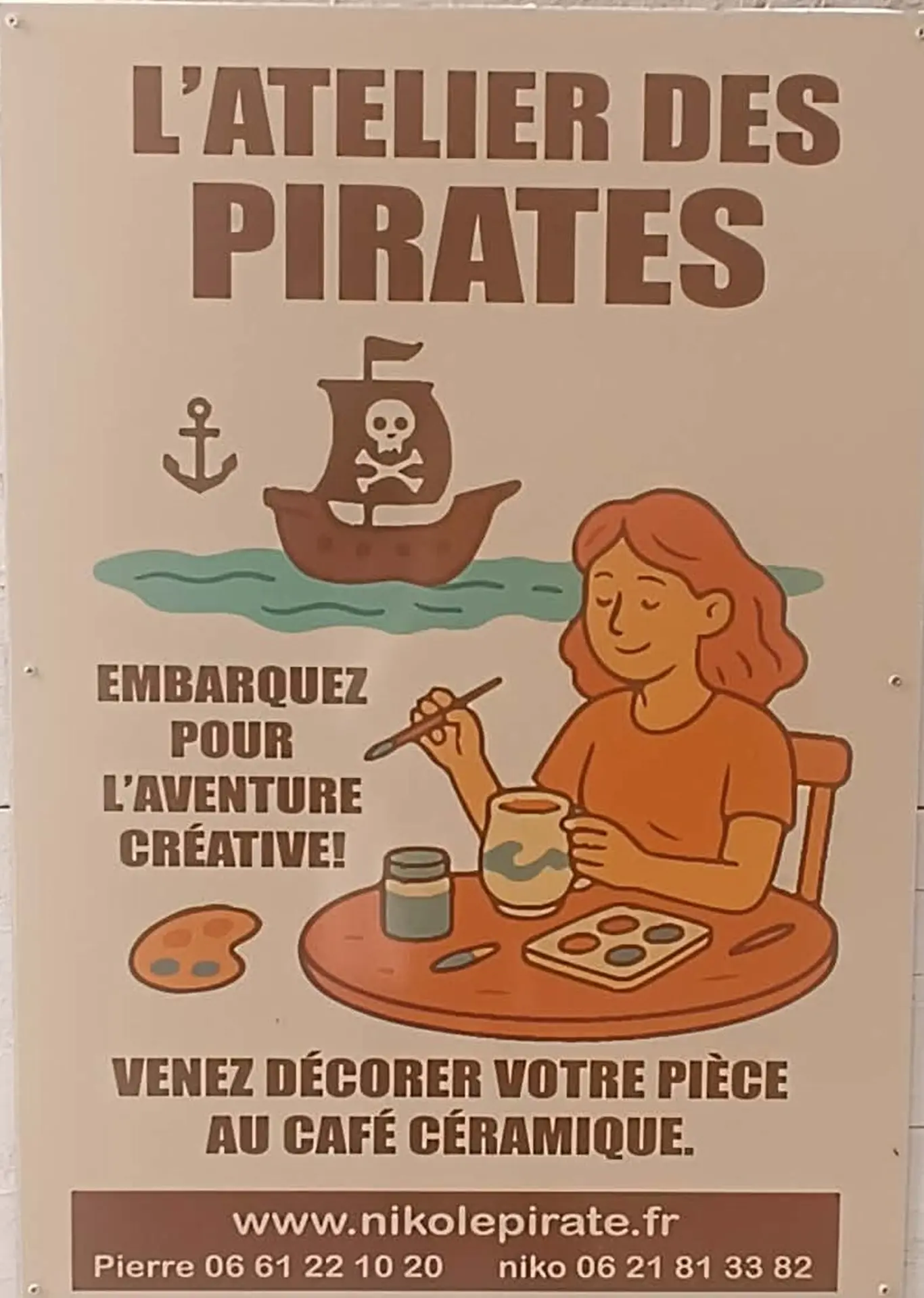 Café céramique des pirates_Le Castellet
