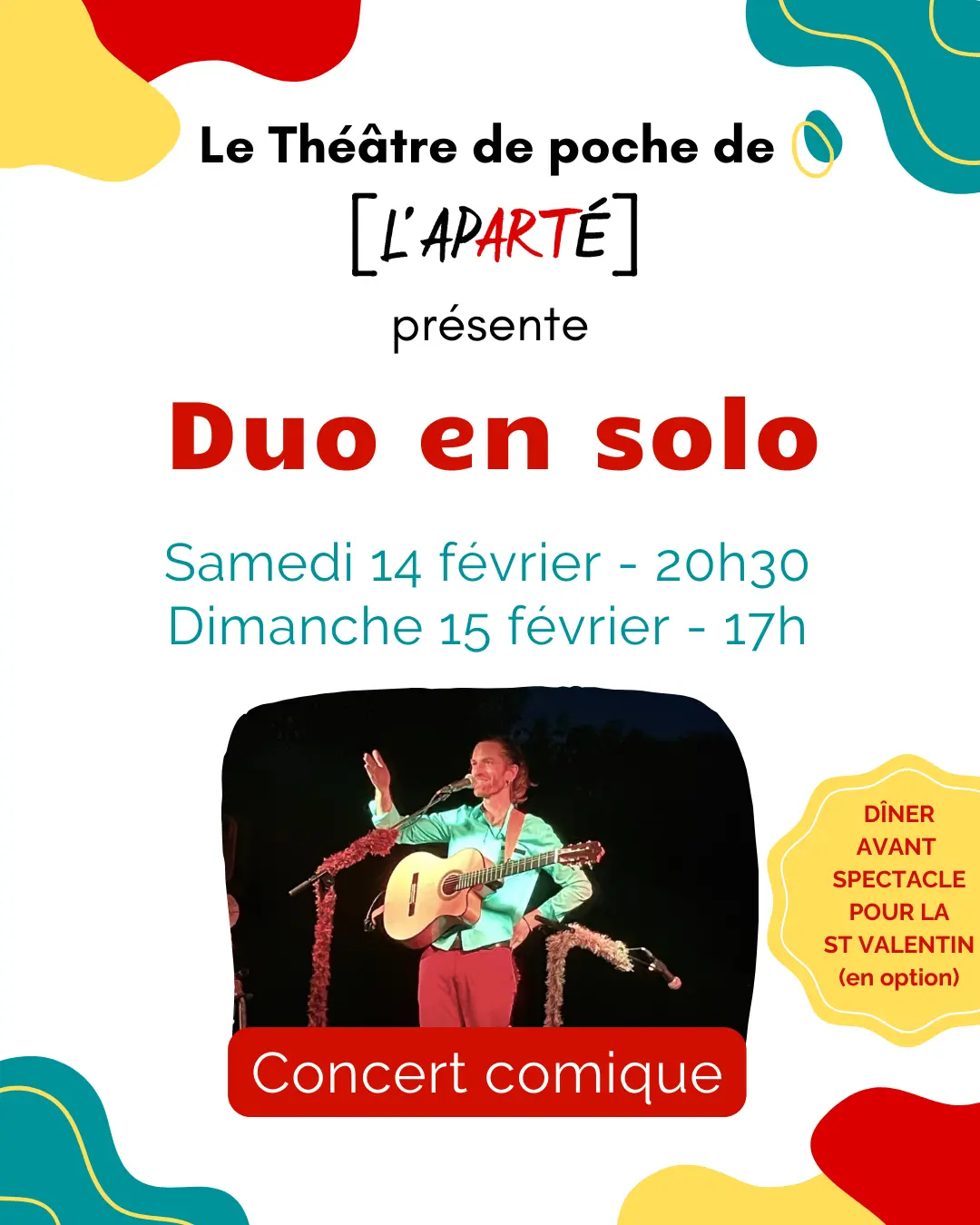 Concert comique : Duo en solo_Gardanne
