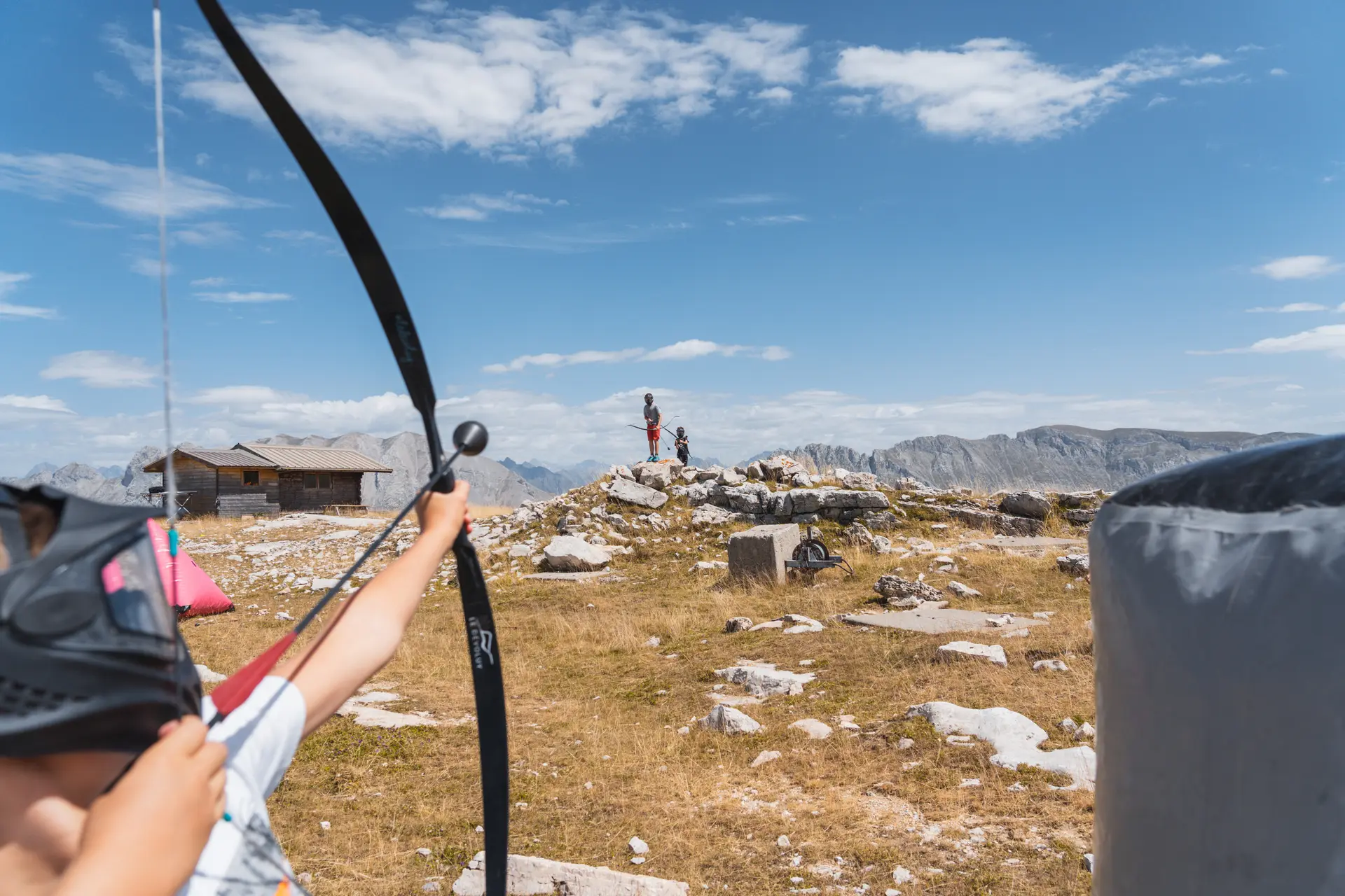 Archery battle dans Le Dévoluy