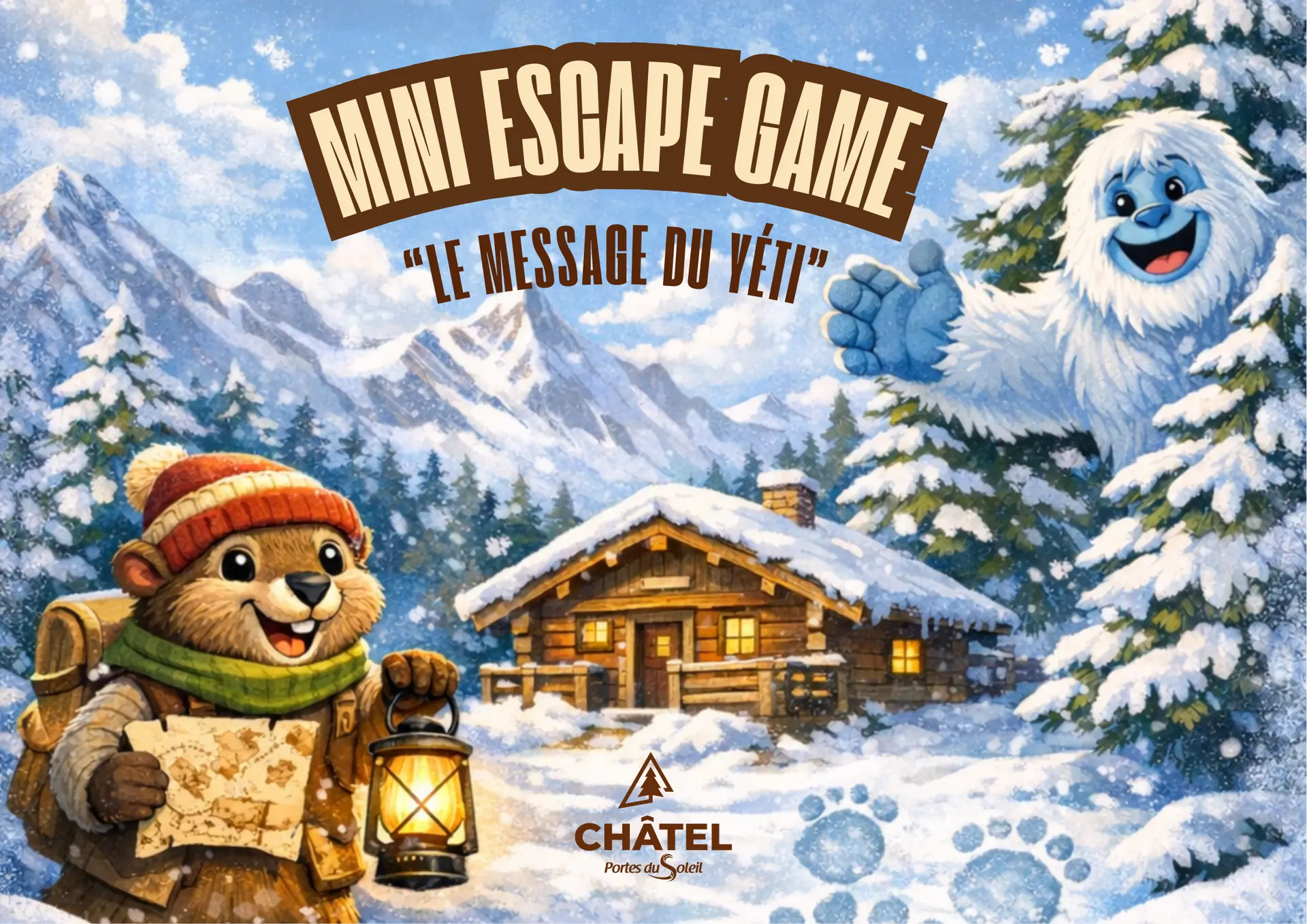 Mini escape game Le message du Yéti_Châtel