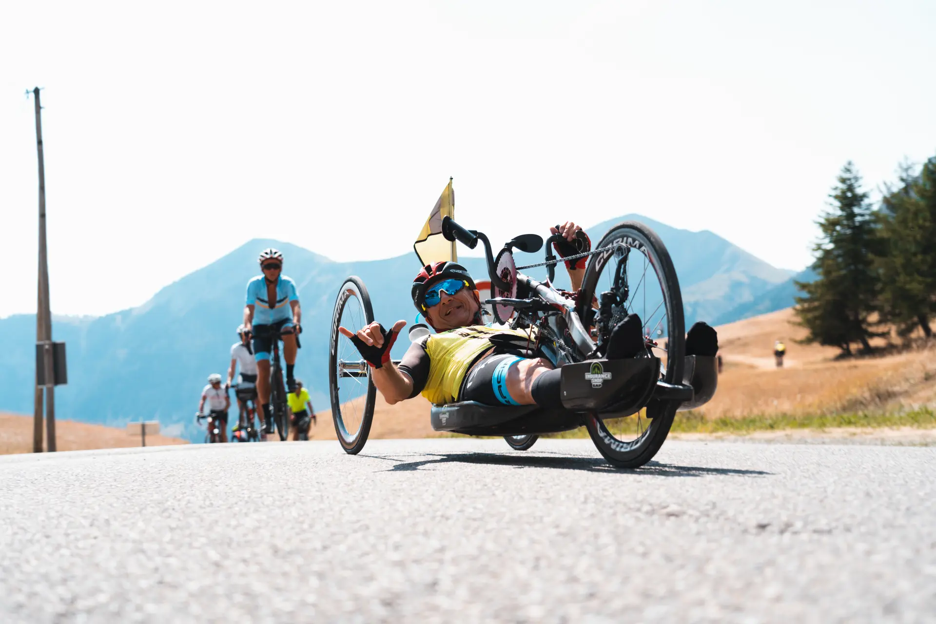 Col du noyer réservé aux cyclistes