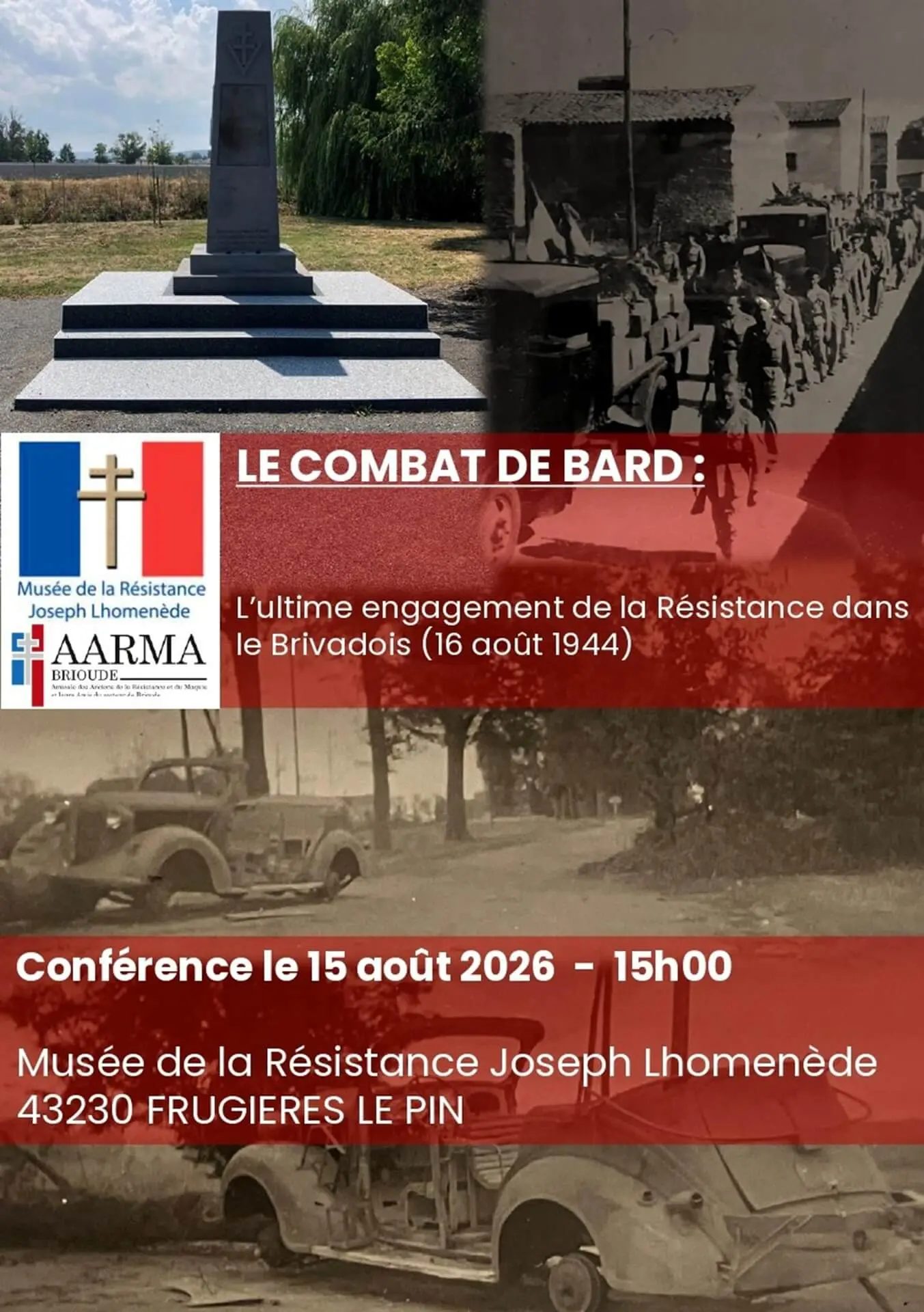 Conférence au musée de la résistance_Frugières-le-Pin