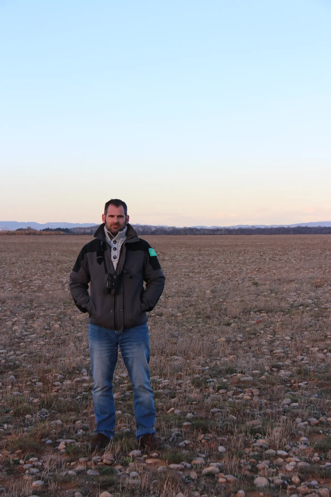 Axel Wolff, conservateur de la Réserve des coussouls de Crau