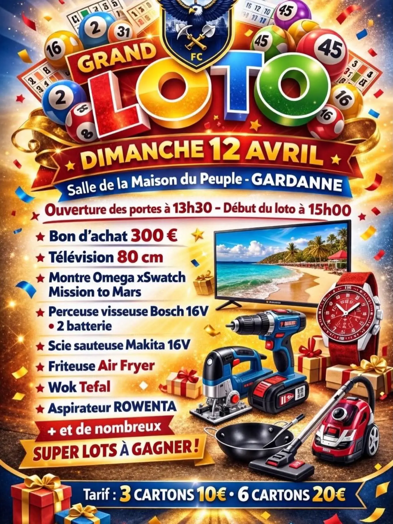 Grand Loto Gardanne Biver FC