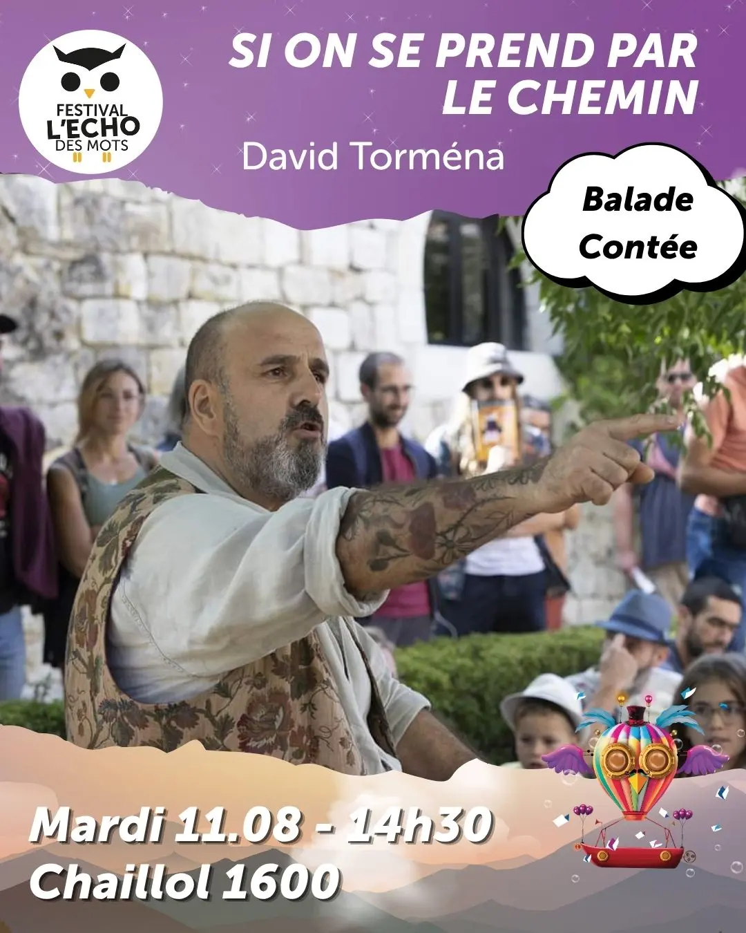 Balade contée de l'écho des mots