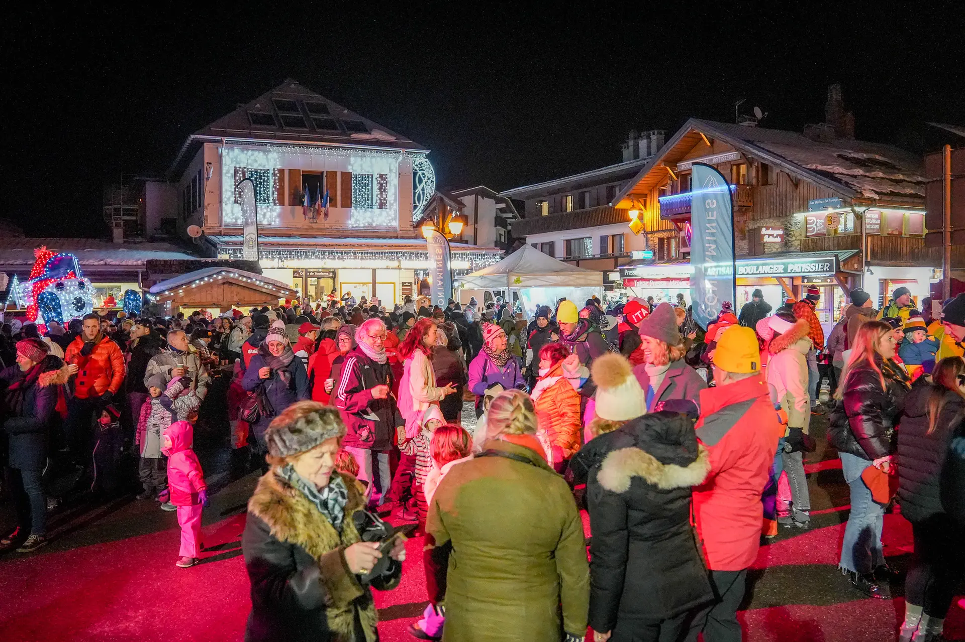 Pot d'accueil spécial vacances de Noël et concert du duo Bel Epok_Les Contamines-Montjoie