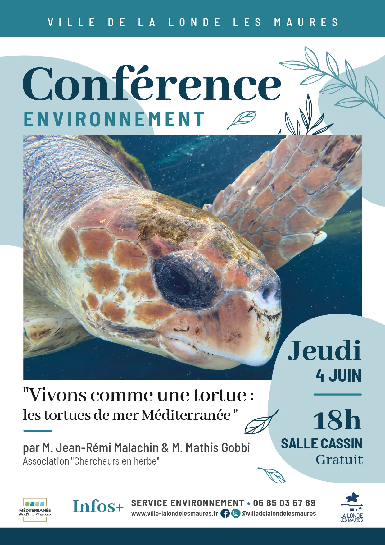 Les conférences en Méditerranée Porte des Maures