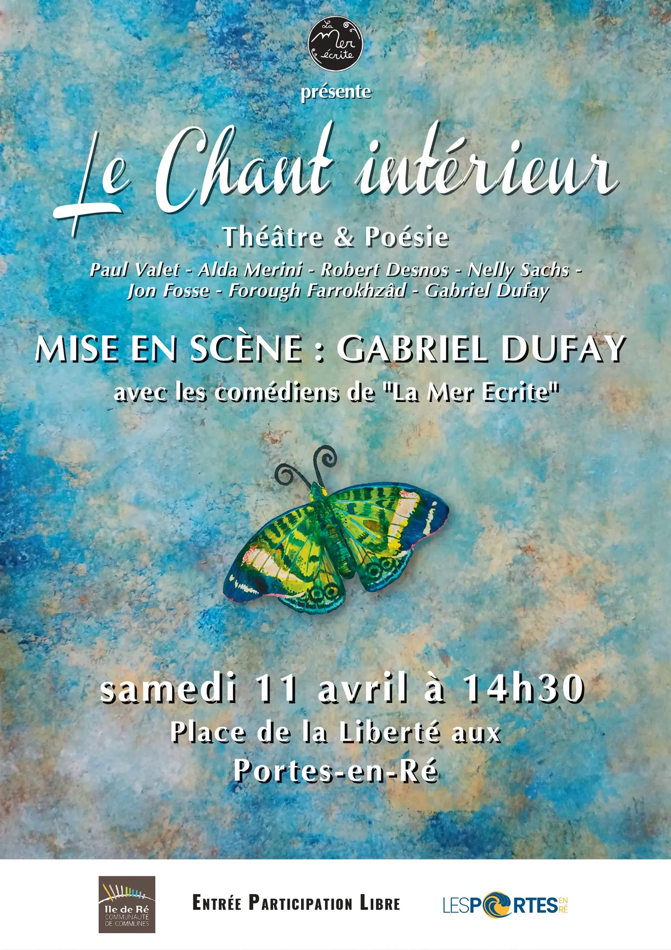 Affiche du spectacle « Le Chant intérieur »