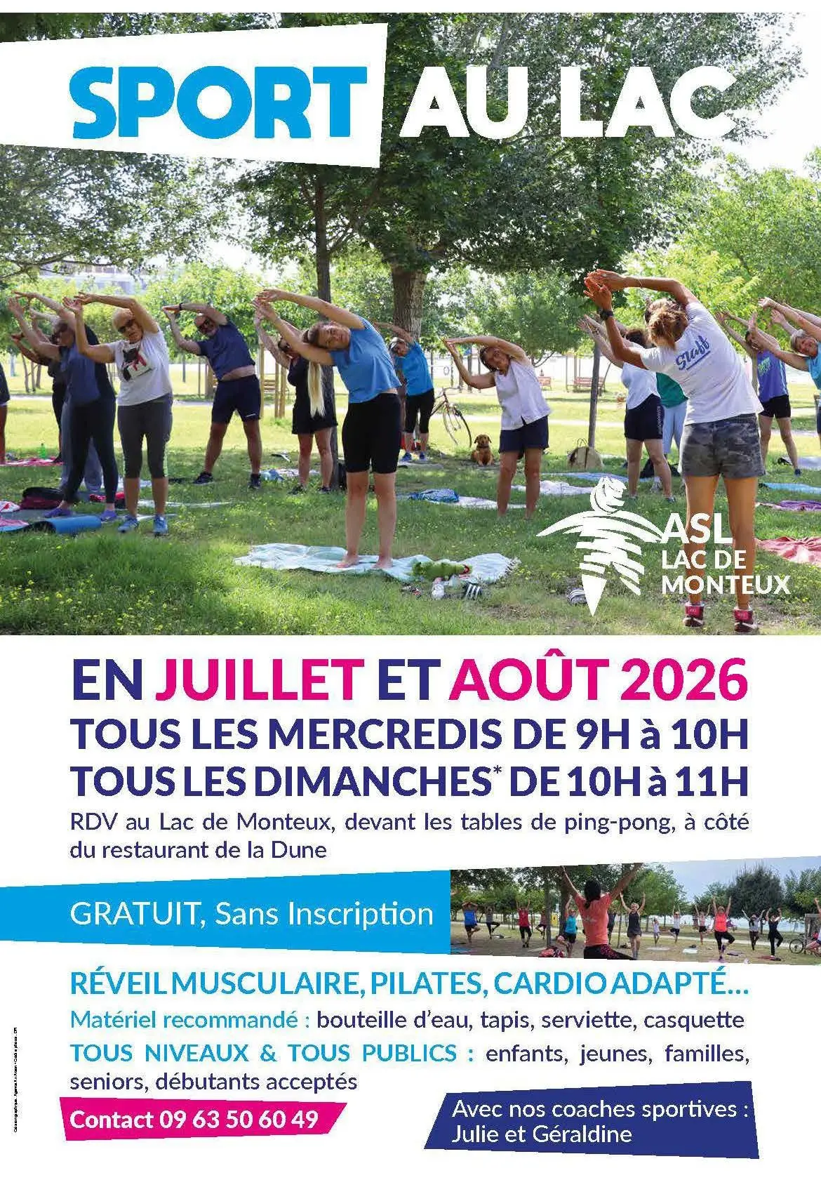 Sport au lac_Monteux