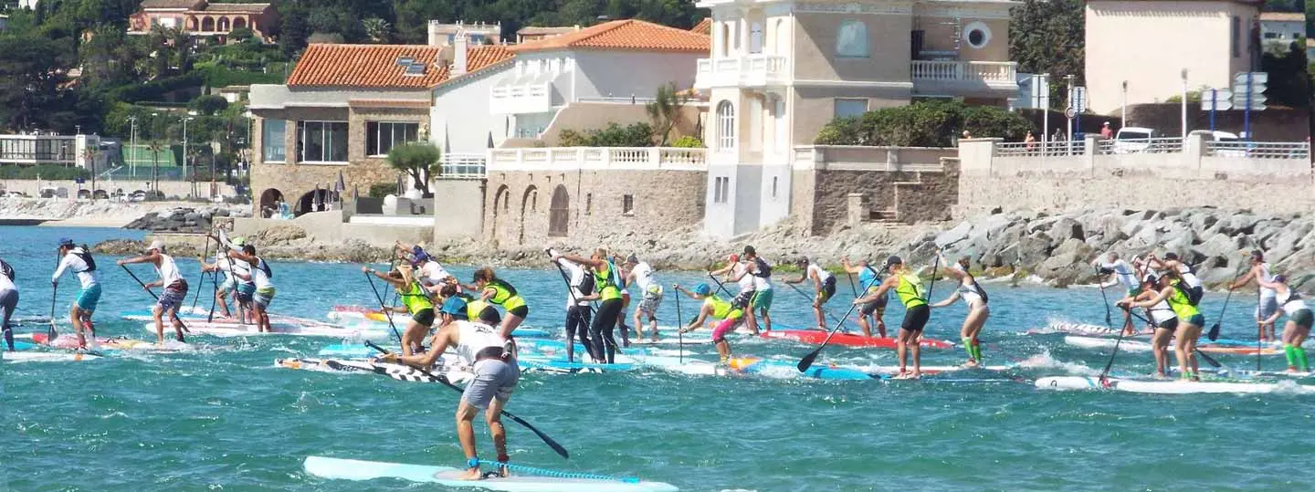 Courses de stand up paddle