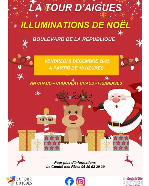 Illuminations de Noël à La tour d'Aigues_La Tour-d'Aigues