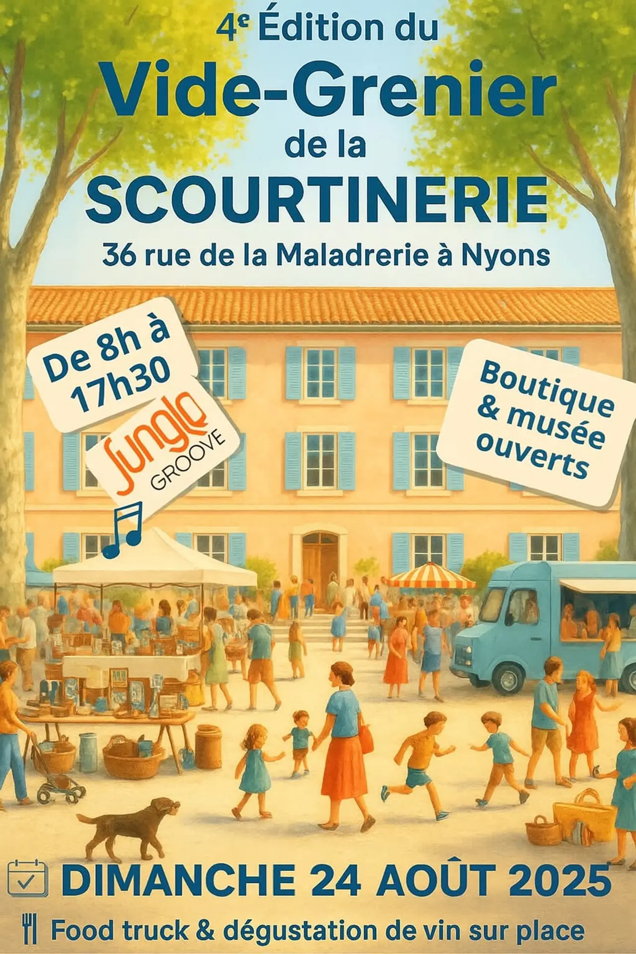 4ème édition du vide grenier de la scourtinerie_Nyons