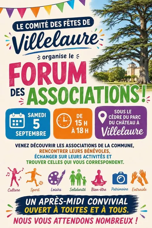 Forum des associations à Villelaure_Villelaure