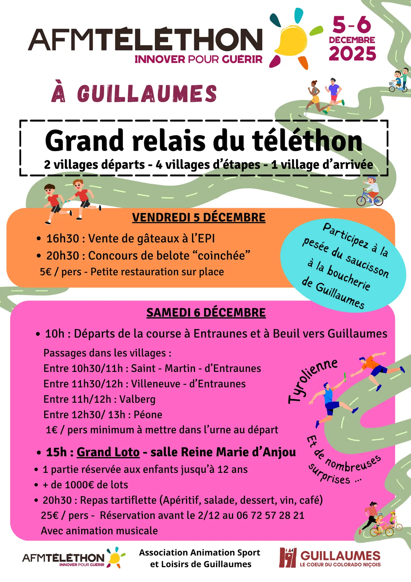 Téléthon 2025 - Guillaumes