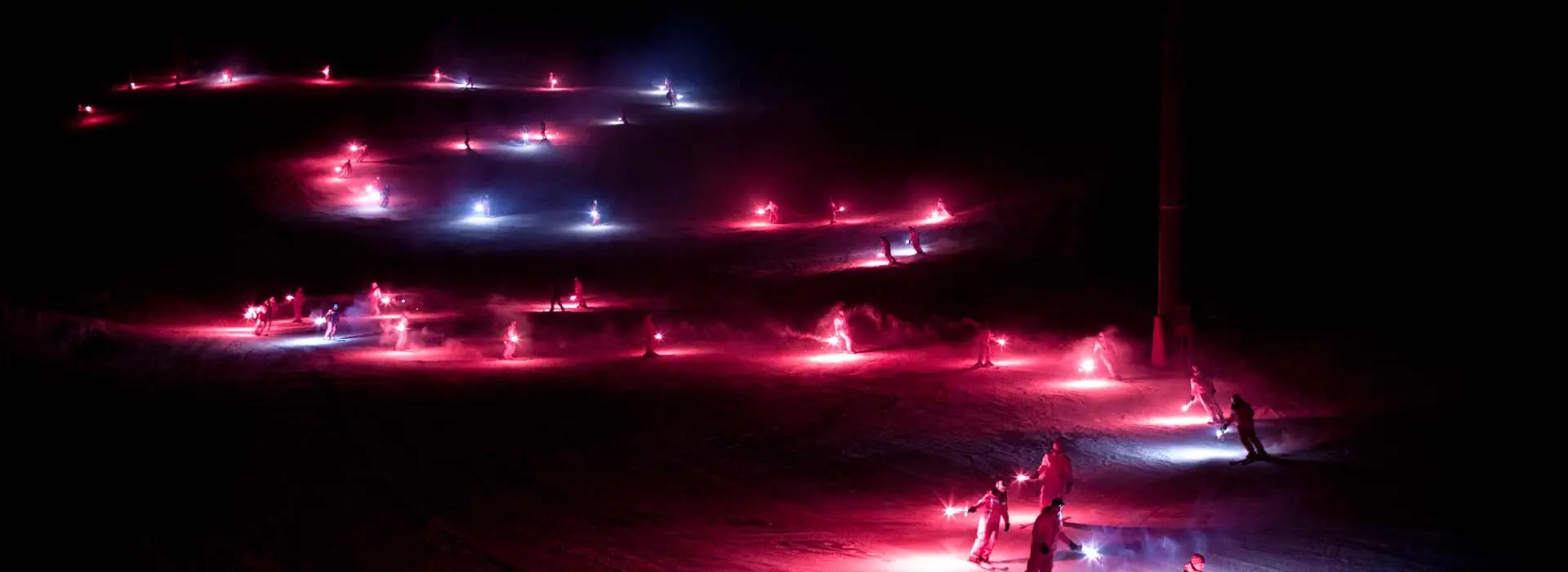 Descente aux flmabeaux ESF