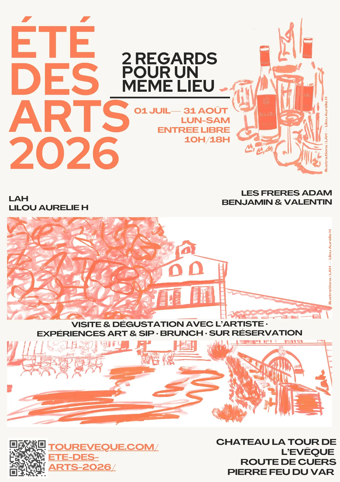 L'été des Arts au Château Tour l'Eveque